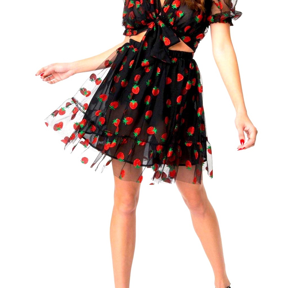 Smak Parlour strawberry skirt